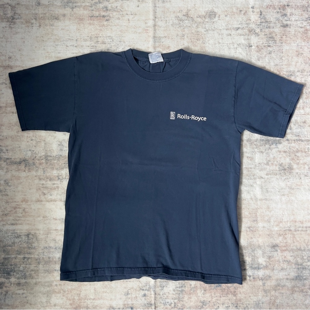 Vintage 90s Rolls Royce Logo Tshirt